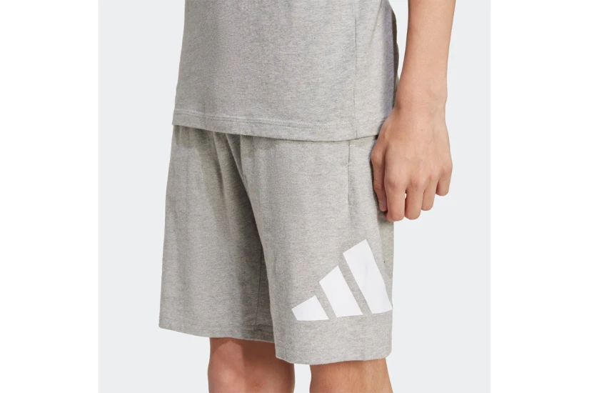 Adidas Performance Essentials Παιδική Αθλητική Βερμούδα Γκρι, Λευκή