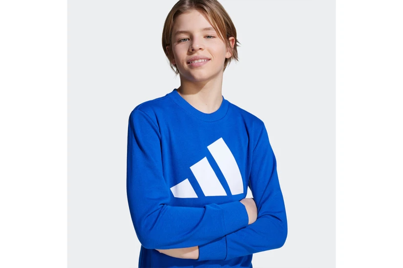 Adidas Performance Big Logo Fleece 240 Παιδικό Σετ Μακρυμάνικη Μπλούζα - Παντελόνι Φόρμας