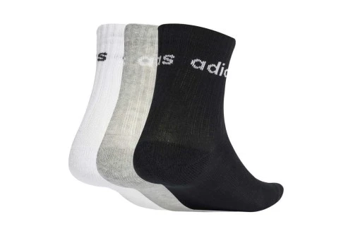 Adidas Performance Linear Kάλτσες Ψηλές 3 Ζευγάρια (JW0327)