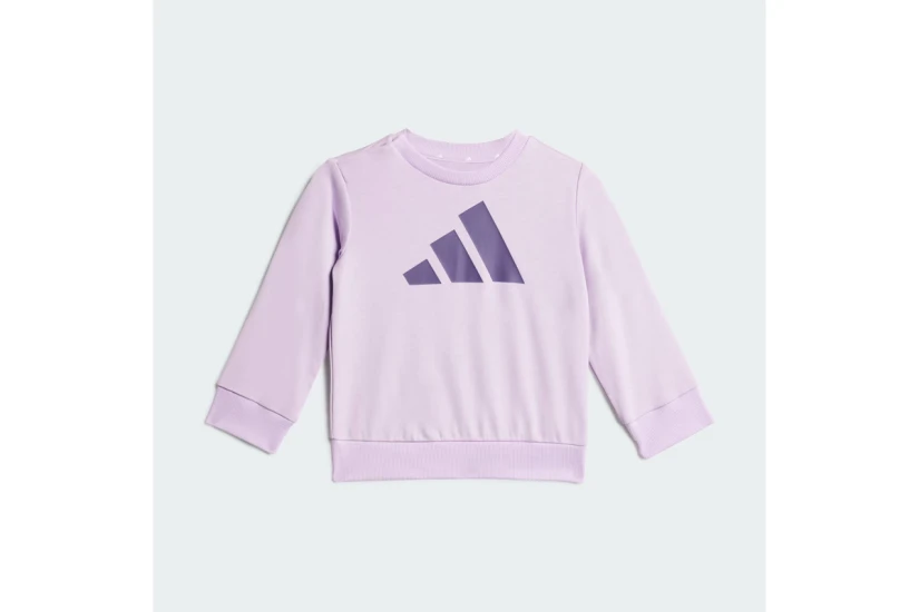Adidas Performance Essentials Βρεφικό - Παιδικό Σετ Μακρυμάνικη Μπλούζα - Παντελόνι Φόρμας 