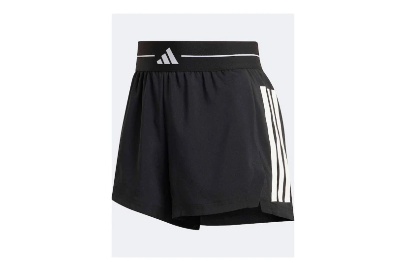 Adidas Performance Hyperglam Woven Γυναικείο Αθλητικό Σορτς Μαύρο, Λευκό