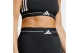Adidas Performance Hyperglam 3-Stripes Γυναικείο Μακρύ Κολάν Μαύρο, Λευκό