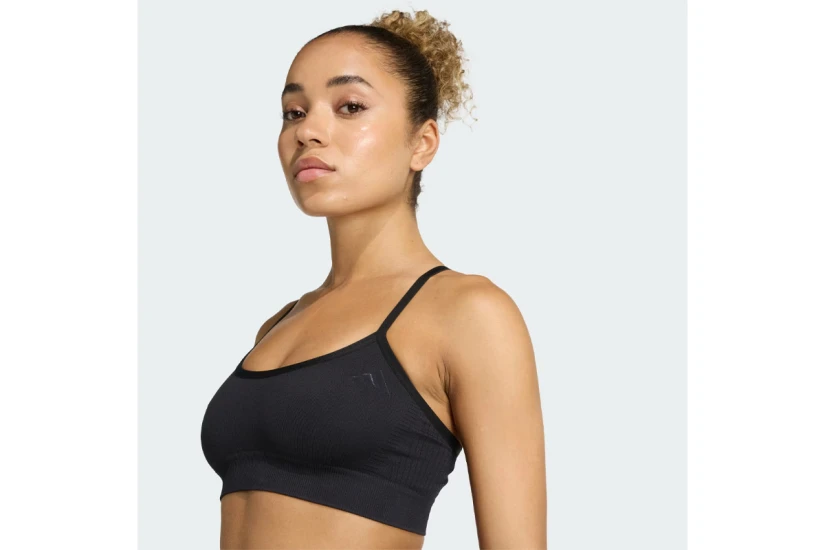 Adidas Performance Workout Essentials Knit Γυναικείο Μπουστάκι Μαύρο