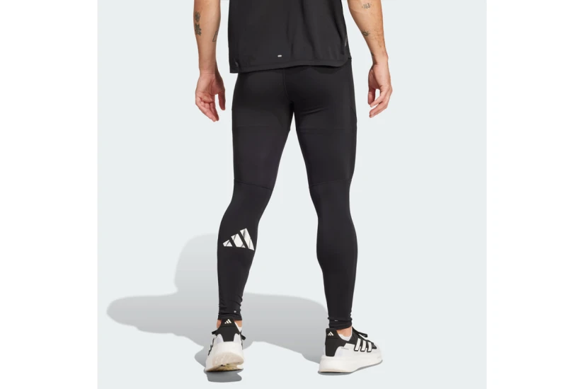 Adidas Performance Run It Ανδρικό Μακρύ Κολάν Μαύρο