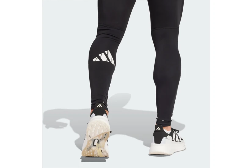 Adidas Performance Run It Ανδρικό Μακρύ Κολάν Μαύρο