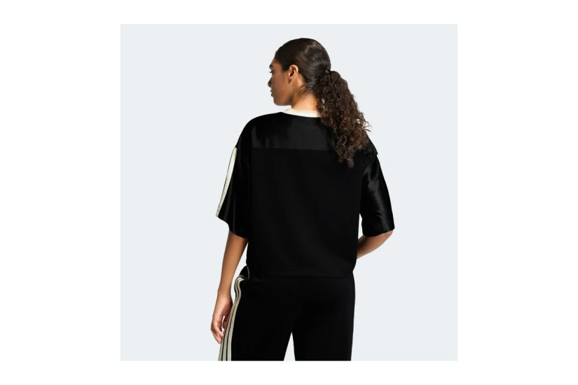 Adidas Performance Stadium Mesh Γυναικείο Κοντομάνικο Cropped T-Shirt Μαύρο, Λευκό, Μπεζ