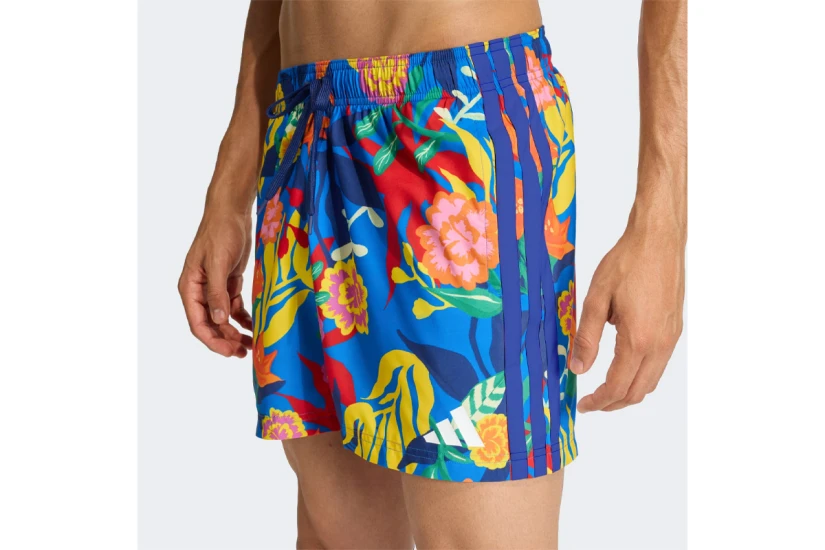 Adidas Performance Mexicana Florals 3-Stripes Ανδρικό Μαγιό Σορτς Πολύχρωμο