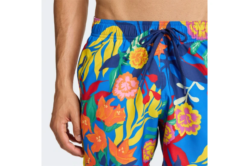 Adidas Performance Mexicana Florals 3-Stripes Ανδρικό Μαγιό Σορτς Πολύχρωμο
