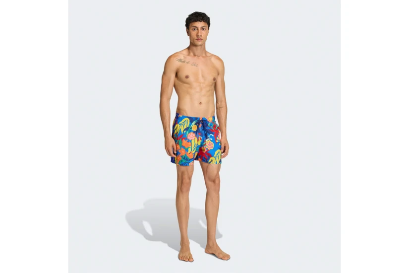 Adidas Performance Mexicana Florals 3-Stripes Ανδρικό Μαγιό Σορτς Πολύχρωμο