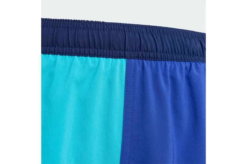 Adidas Performance Colorblock Παιδικό Μαγιό Σορτς Μπλε, Τυρκουάζ, Μπλε Σκούρο