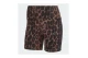 Adidas Performance Seasonal Essentials Leopard Print Γυναικείο Κοντό Κολάν Λεοπάρ