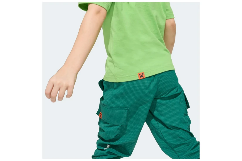 Adidas Performance Minecraft Terrex Παιδικό Κοντομάνικο T-Shirt Πράσινο