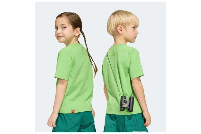 Adidas Performance Minecraft Terrex Παιδικό Κοντομάνικο T-Shirt Πράσινο