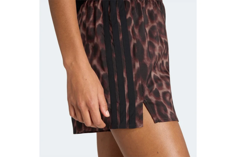Adidas Performance Seasonal Essentials Leopard Print Γυναικείο Αθλητικό Σορτς Καφέ, Διάφορα Χρώματα