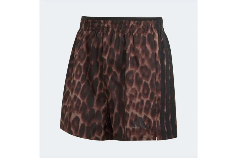 Adidas Performance Seasonal Essentials Leopard Print Γυναικείο Αθλητικό Σορτς Καφέ, Διάφορα Χρώματα