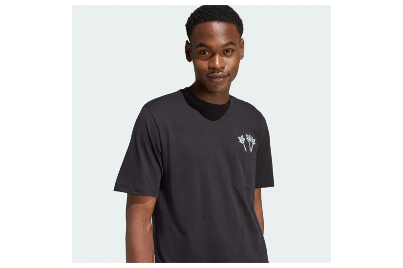 Adidas Performance Novelty Dart Graphic Ανδρικό Κοντομάνικο T-Shirt Μαύρο