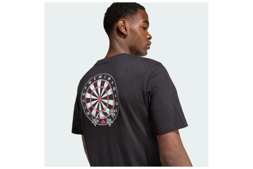 Adidas Performance Novelty Dart Graphic Ανδρικό Κοντομάνικο T-Shirt Μαύρο