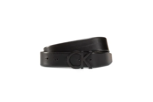 Calvin Klein Leather Logo Ζώνη Casual (K50K505792 BAX)