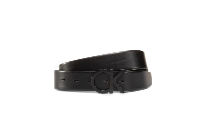 Calvin Klein Buckle 35MM Ανδρική Casual Ζώνη Μαύρη