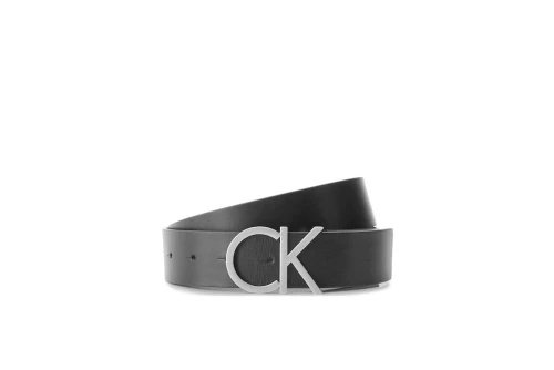 Calvin Klein Leather Logo Ζώνη Casual (K60K602141 001)