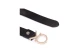 Calvin Klein Leather Logo Γυναικεία Casual Ζώνη Μαύρη, Χρυσή