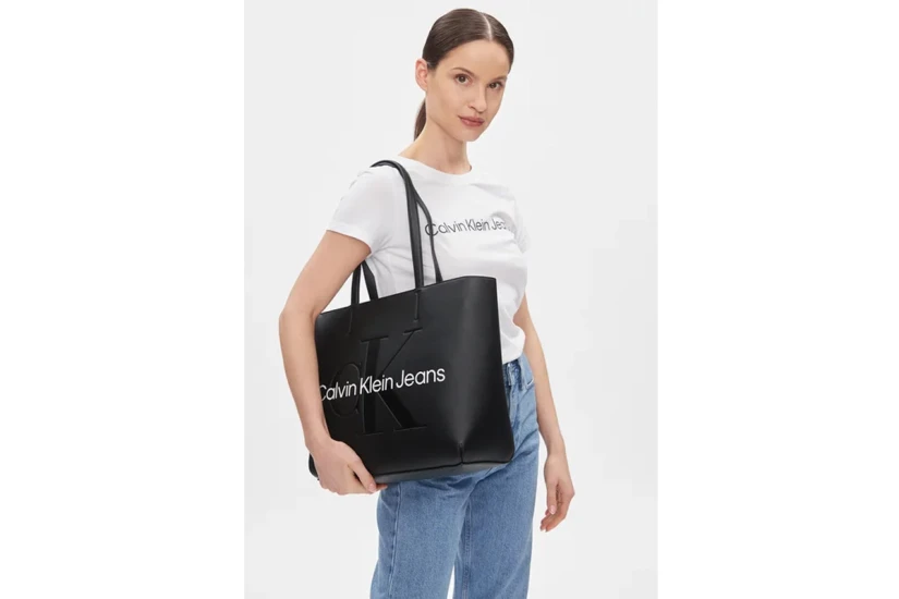 Calvin Klein 29 Γυναικεία Τσάντα Shopper Μαύρη (K60K610276 BDS)