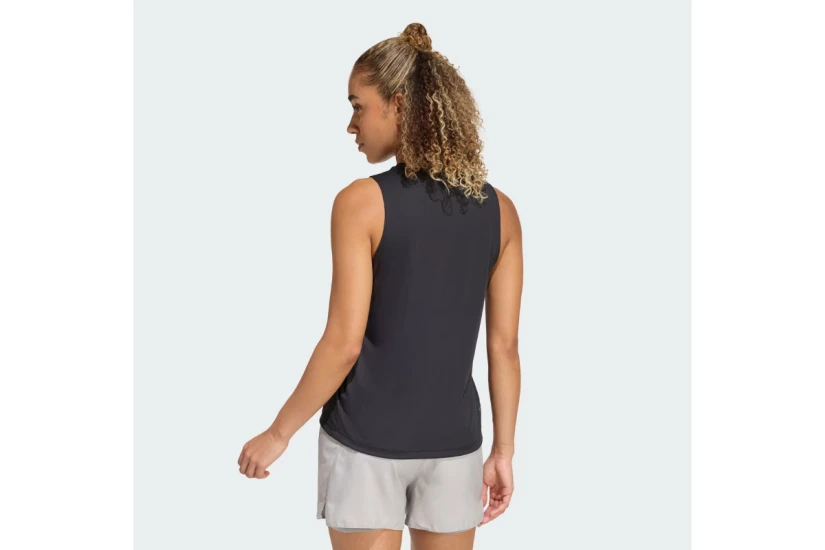 Adidas Performance Adi365 Running Essentials Γυναικεία Αμάνικη Μπλούζα Μαύρη