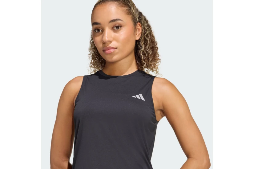 Adidas Performance Adi365 Running Essentials Γυναικεία Αμάνικη Μπλούζα Μαύρη