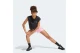 Adidas Performance Running Essentials Crop Γυναικείο Αμάνικο T-Shirt Μαύρο