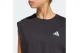Adidas Performance Running Essentials Crop Γυναικείο Αμάνικο T-Shirt Μαύρο