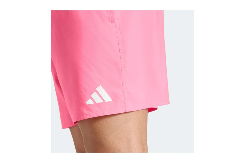 Adidas Performance Essentials Ανδρικό Μαγιό Σορτς Φούξια, Λευκό