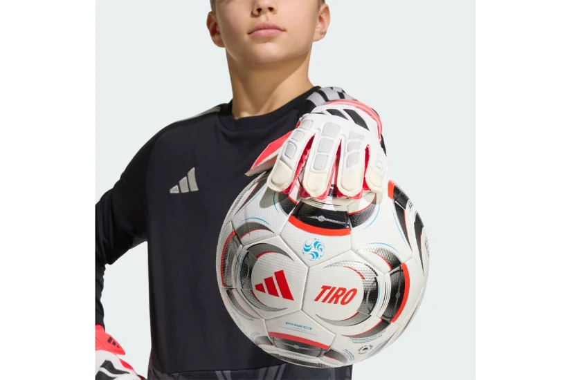 Adidas Performance Predator Goalkeeper Training Γάντια Ποδοσφαίρου Κόκκινα, Λευκά, Μαύρα