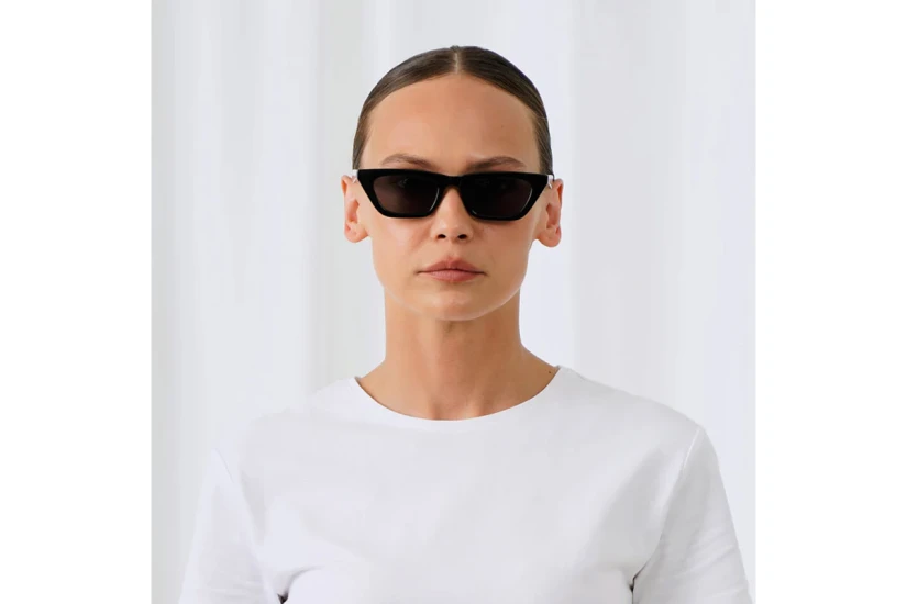 Explicit Poets Kat Unisex Γυαλιά Ηλίου Μαύρα