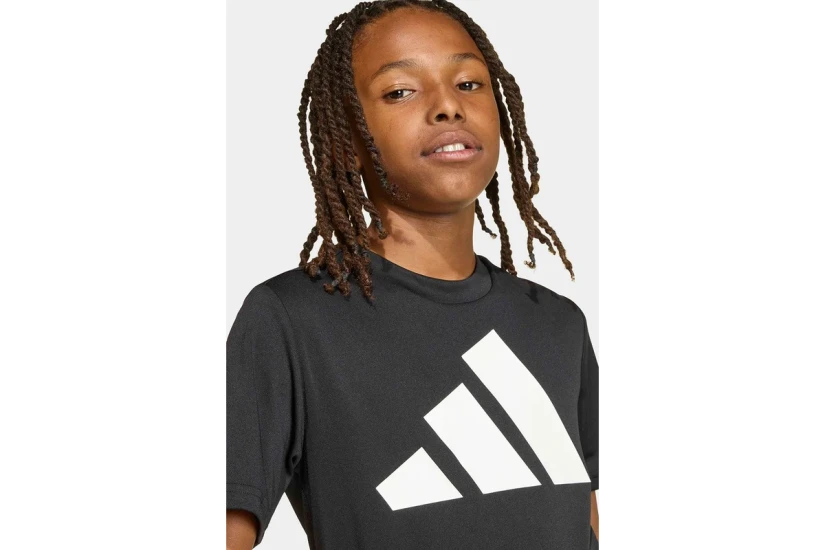 Adidas Performance Training Essentials Big Logo Παιδικό Κοντομάνικο T-Shirt Μαύρο, Λευκό