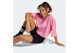 Adidas Performance Future Icons Cropped Παιδικό Κοντομάνικο T-Shirt Φούξια