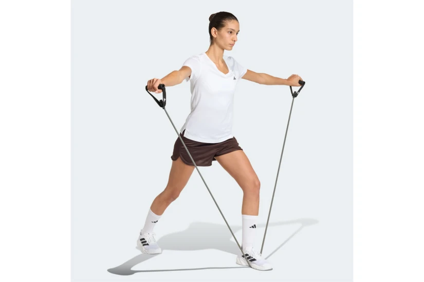 Adidas Performance Workout Essentials V-Neck T-Shirt Γυναικείο (KB9595)