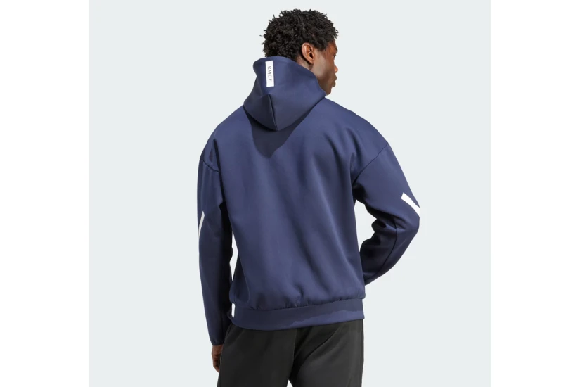 Adidas Real Madrid Z.N.E. Anthem Ανδρική Ζακέτα με Κουκούλα