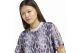 Adidas Performance Seasonal Essentials Leopard Print Γυναικείο Κοντομάνικο T-Shirt Λιλά, Μπλε