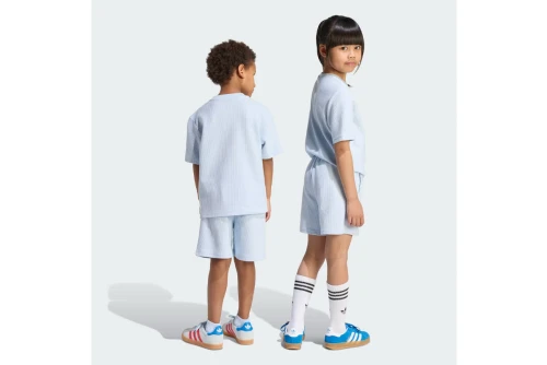 Adidas Originals Loose Waffle Σετ Με Σορτς Παιδικό (KC8083)