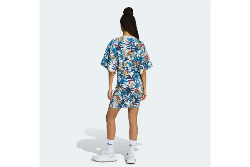 Adidas Performance X Farm Rio Γυναικείο Φόρεμα Mini Πολύχρωμο