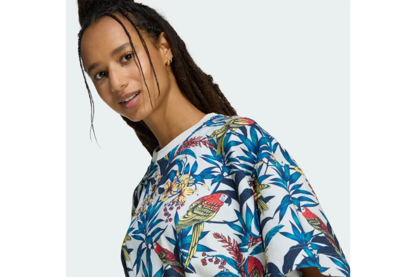 Adidas Performance X Farm Rio Γυναικείο Φόρεμα Mini Πολύχρωμο