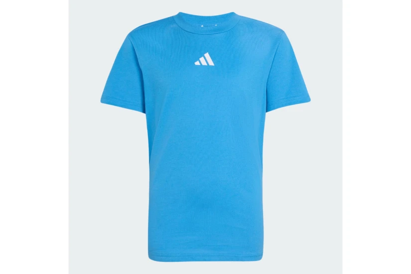 Adidas Performance Essentials Ανδρικό Κοντομάνικο T-Shirt Σιέλ, Λευκό