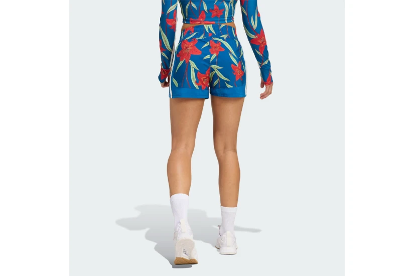 Adidas Performance X Farm Rio Pacer Γυναικείο Αθλητικό Σορτς Μπλε, Κόκκινο, Πράσινο, Λευκό