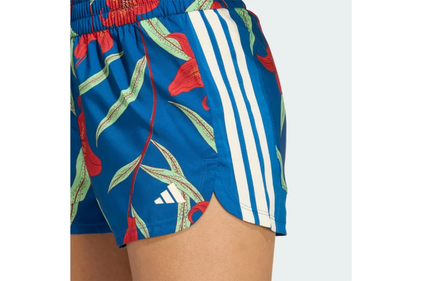 Adidas Performance X Farm Rio Pacer Γυναικείο Αθλητικό Σορτς Μπλε, Κόκκινο, Πράσινο, Λευκό