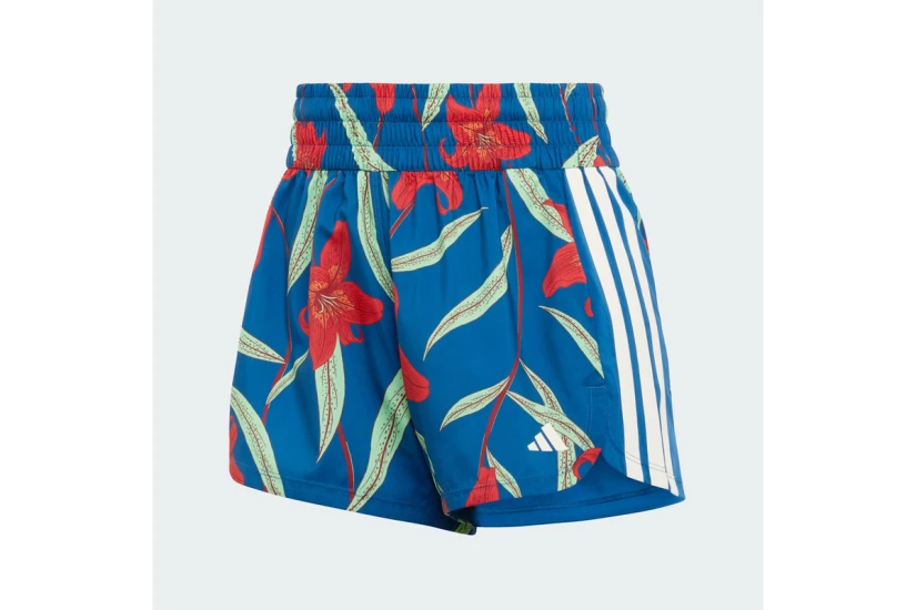 Adidas Performance X Farm Rio Pacer Γυναικείο Αθλητικό Σορτς Μπλε, Κόκκινο, Πράσινο, Λευκό