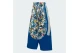 Adidas Performance X Farm Rio Premium Γυναικείο Παντελόνι Φόρμας Μπλε, Λευκό, Κίτρινο, Πράσινο