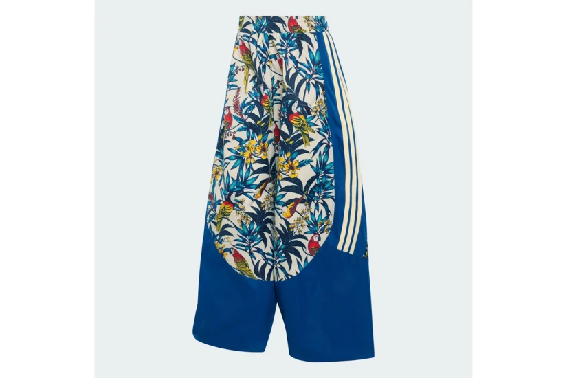 Adidas Performance X Farm Rio Premium Γυναικείο Παντελόνι Φόρμας Μπλε, Λευκό, Κίτρινο, Πράσινο