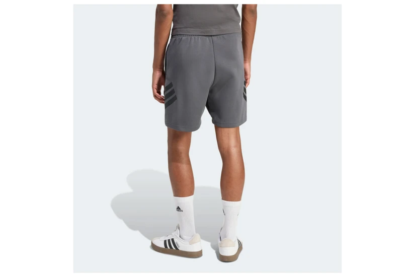 Adidas Performance Future Icons 3-Stripes Ανδρική Αθλητική Βερμούδα Γκρι Σκούρο, Μαύρη
