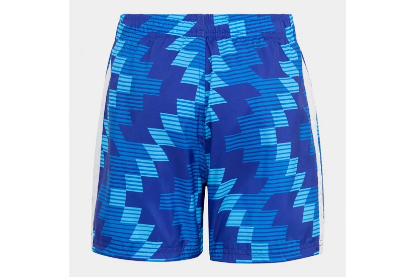 Adidas Performance Soccer-Inspired Graphic Παιδικό Μαγιό Σορτς Μπλε, Λευκό, Γαλάζιο