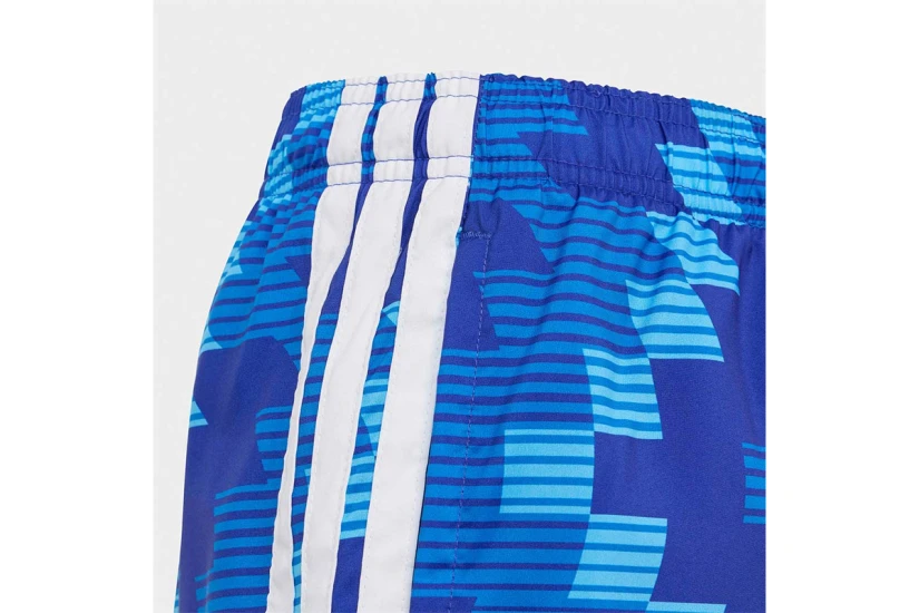 Adidas Performance Soccer-Inspired Graphic Παιδικό Μαγιό Σορτς Μπλε, Λευκό, Γαλάζιο